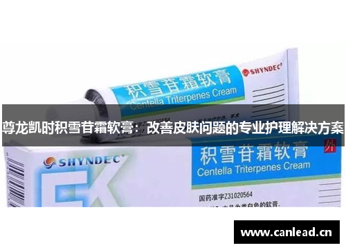 尊龙凯时积雪苷霜软膏:改善皮肤问题的专业护理解决方案
